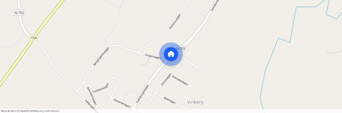 Svenljungavägen, Vinberg