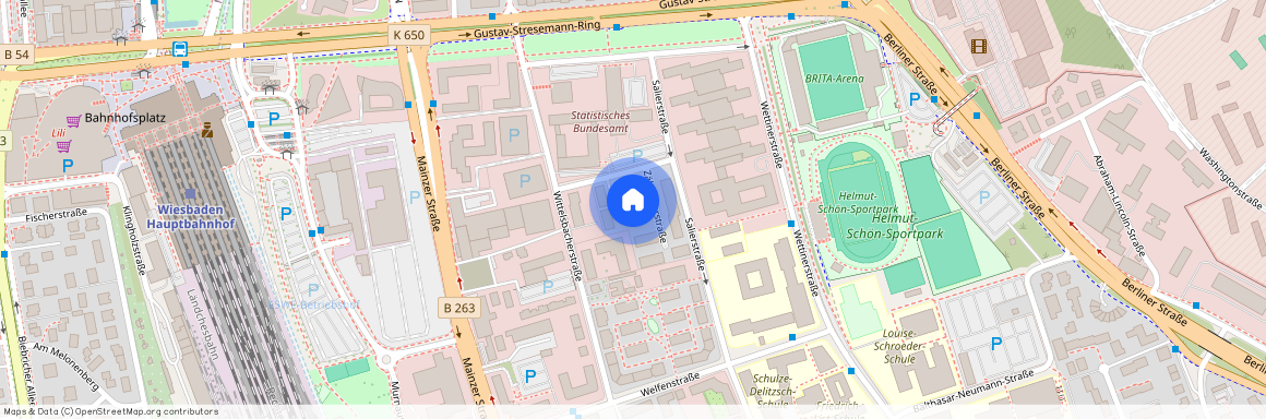 Zähringerstr 13, 65189 Wiesbaden OT Südost