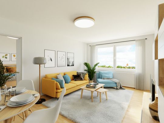 EBK / Modernes Bad / Balkon - Photo 1