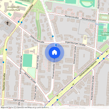 Franzensbader Str., Berlin, Schmargendorf, 14193