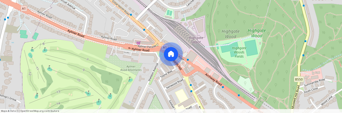 North Hill, Highgate, N6, London