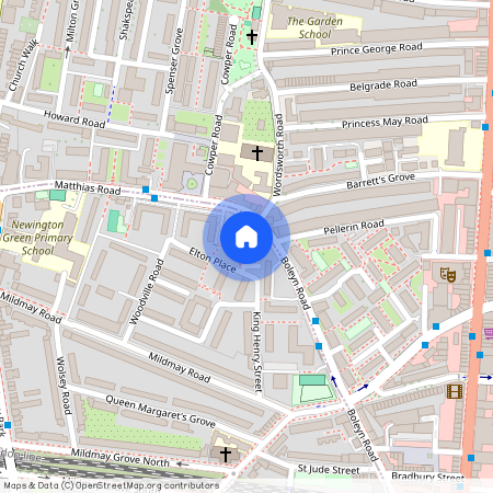 Mayville Estate, Conrad House Mayville Estate, N16