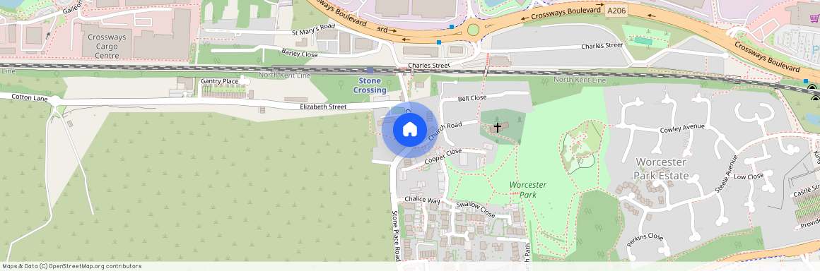 Lower Church Hill, Greenhithe DA9