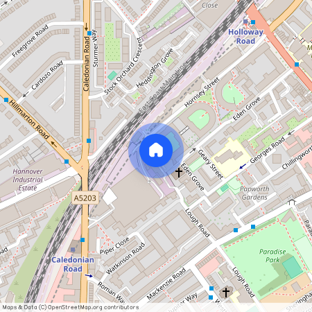 Carronade Court 1, Eden Grove, Drayton Park, Holloway, Highbury, London, N7 8GP