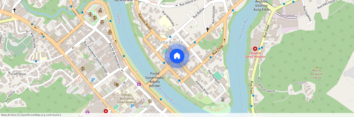 Avenida Brasil, Ponta Aguda, SC, Blumenau