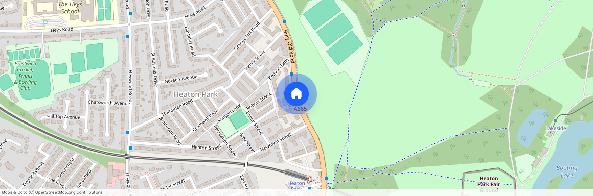 Bury Old Road, Manchester