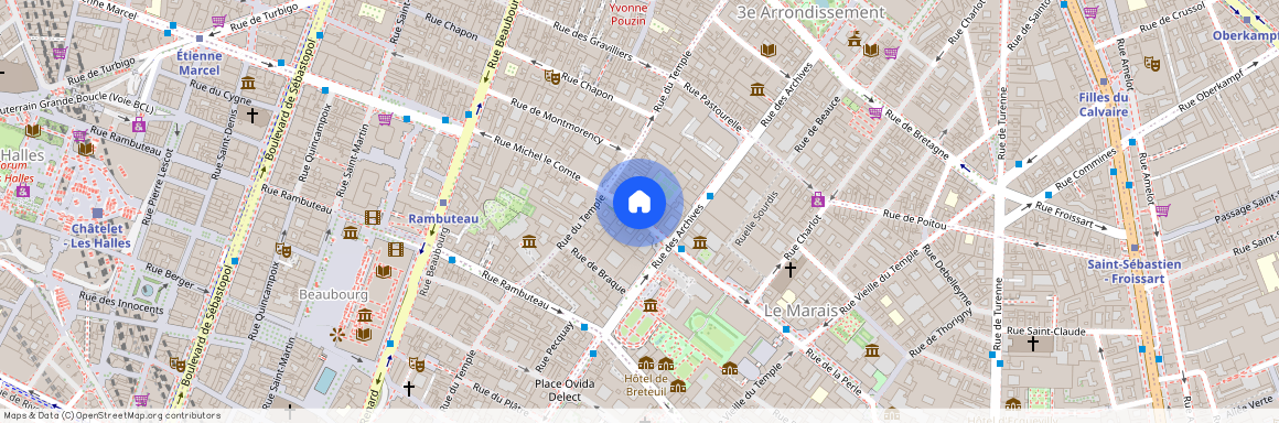 Haudriettes 6., Rue des Haudriettes, Paris