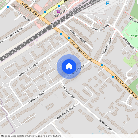 Lovelace Road, Surbiton KT6, South West London
