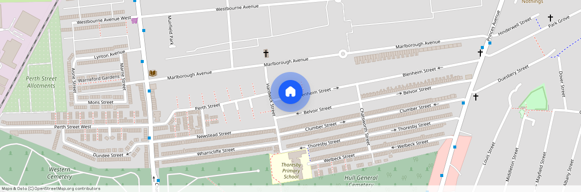 Hardwick Avenue, Blenheim Street, Hull, East Riding Of Yorkshire, HU5