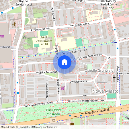 ul. gen. Władysława Sikorskiego, Leszno, wielkopolskie