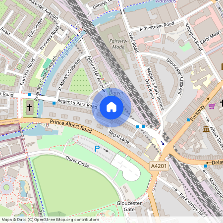 Gloucester Avenue, Regents Park NW1