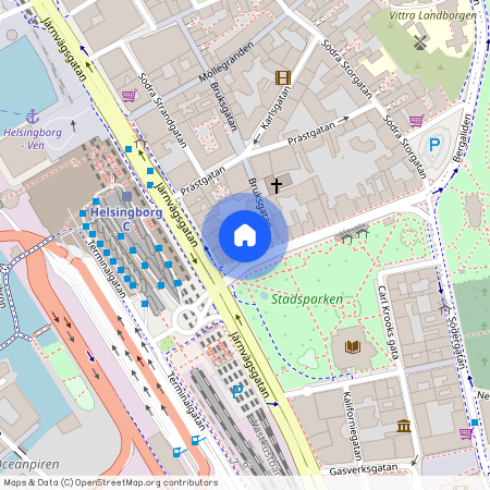 Helsingborg Centrum, Skåne, Trädgårdsgatan 3