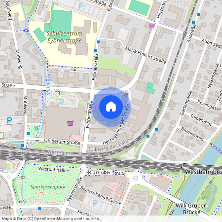 3100 St. Pölten, Daniel Gran-Straße 3/A+5/B, Eybnerstraße 24/C