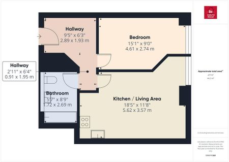 1 bedroom flat to rent - Photo 5