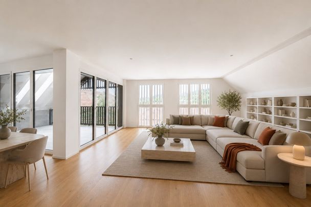 Forch: hochwertige Maisonettewohnung mit Landhauscharme - Foto 1