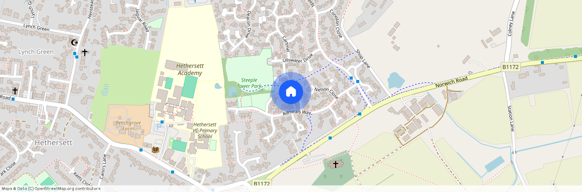 Exmouth Close, Steepletower, Hethersett, NR9