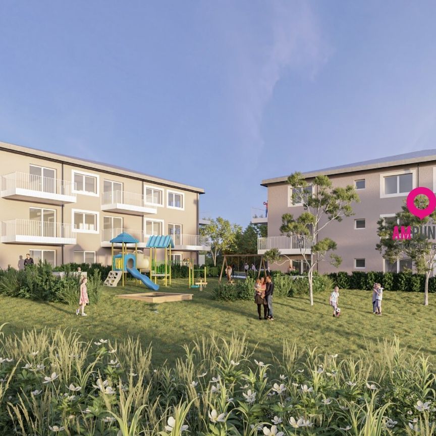 Erstbezug: Top-moderne 2-Zimmer-Wohnung mit Balkon & Tiefgarage! - Foto 1