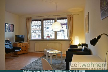 Kleefeld, Kantplatz, Eilenriede, 2 Zimmer Wohnung mit Balkon, Internet, Parkplatz - Foto 4