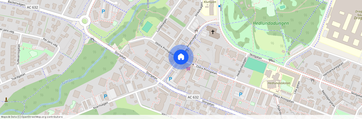 Västra Prinsgatan, Umeå