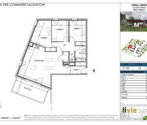 Appartement 4 pièces 90.02 m² - Photo 1