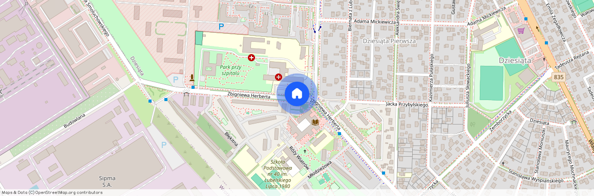 Zbigniewa Herberta, Lublin, Dziesiąta