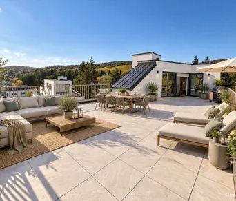 TRAUMHAFTE MIETOPTION ÜBER DEN WEINBERGEN | Erstbezug | 4 Zimmer | 2 Terrassen | Absolute Ruhelage | Aufzug bis in die Wohnung - Photo 2