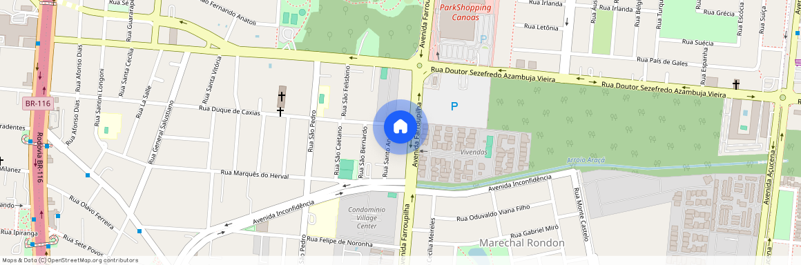 Rua, Duque de Caxias, 1045, Marechal Rondon, Canoas
