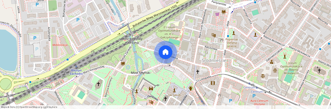 ul. Wyzwolenia, Śródmieście, Olsztyn, warmińsko-mazurskie