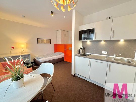 Apartment mit gehobener Komplettausstattung am Nürnberger Hafen - Photo 1