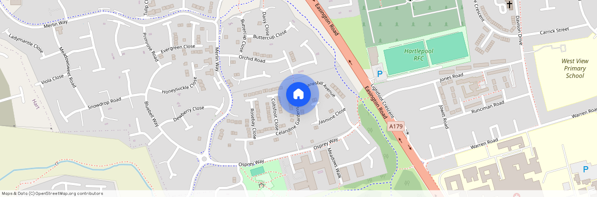 Celandine Gardens, Hartlepool, TS26