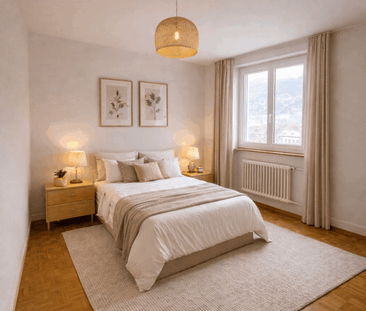 Bel appartement lumineux de 4 pièces situé au 1er étage, dans un qu... - Photo 2