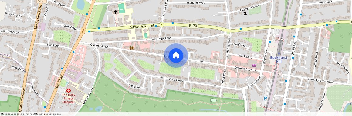 Queens Road, Buckhurst Hill Essex, IG9