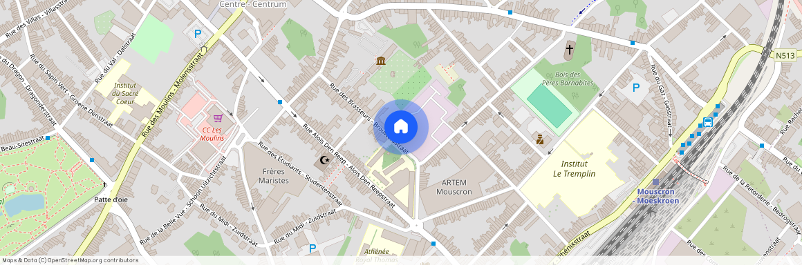 Rue de la Vesdre, 2, 7700, Mouscron