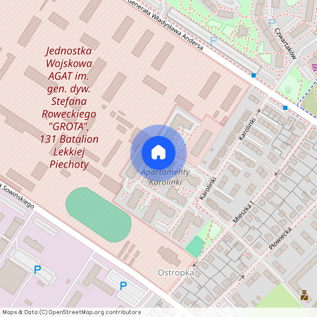 ul. Karolinki, Wojska Polskiego, Gliwice, śląskie