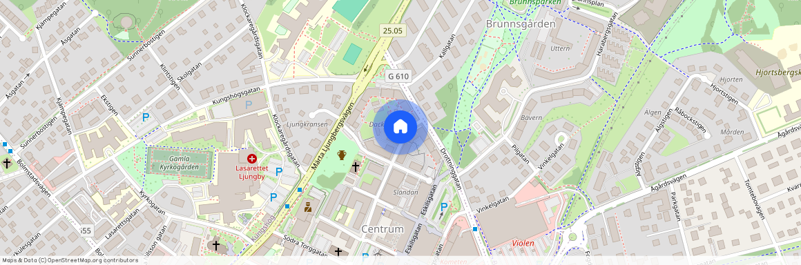 Centrum, Ljungby, Kronoberg, Bergagatan 21