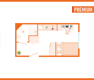 1 bedroom private hall to rent - Photo 2