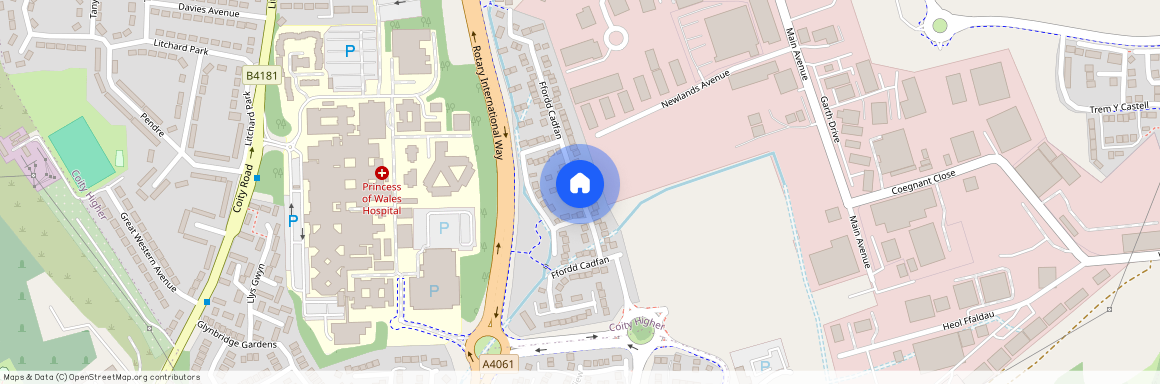 Ffordd Cadfan, BRIDGEND