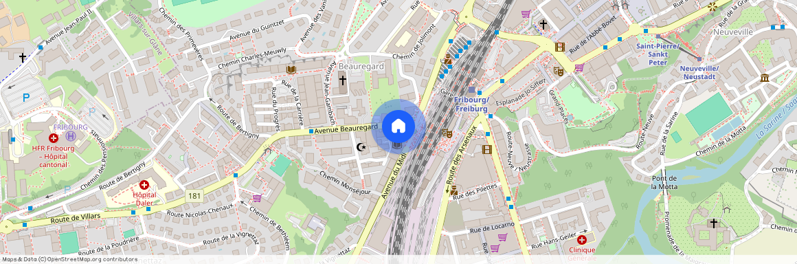 1700, Fribourg, Avenue Beauregard, 4