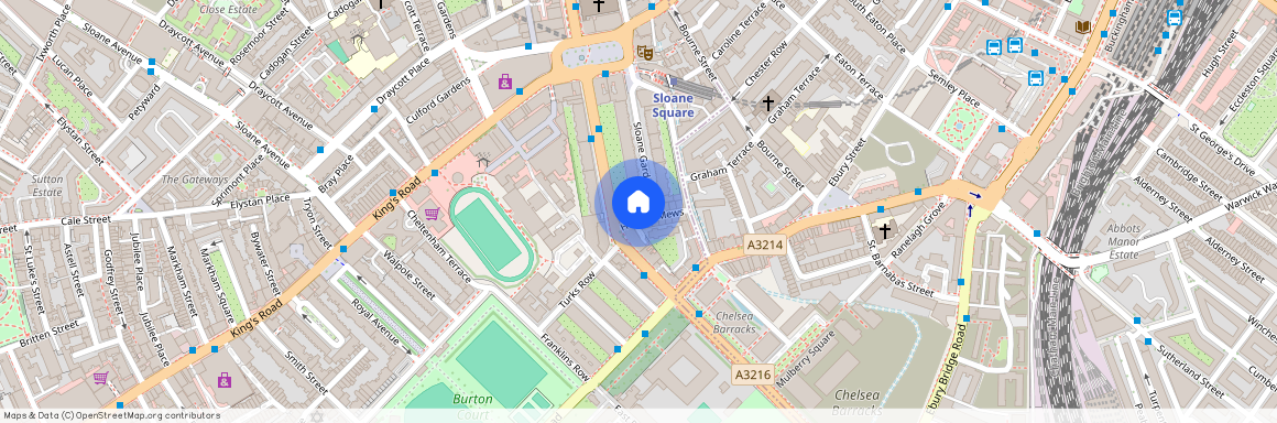 Sloane Gardens, Chelsea, SW1W