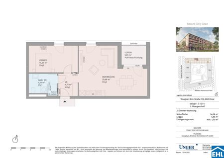 Moderne Studentenwohnung in der Smart City Graz! - Foto 3