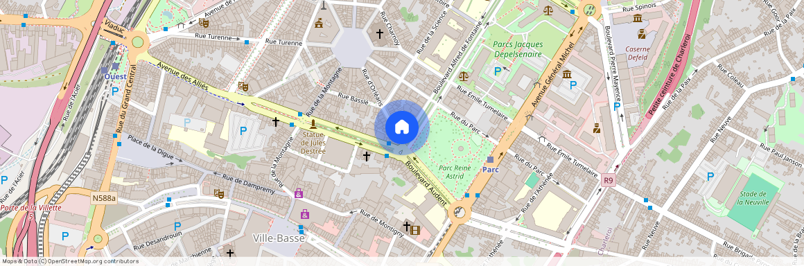 Boulevard Alfred de Fontaine 1, 6000 Charleroi