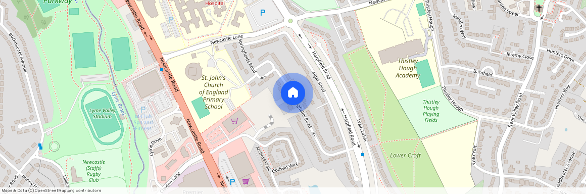 Springfields Road, Stoke-On-Trent, ST4