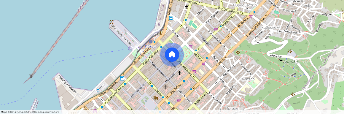 Ρήγα Φεραίου 53, Πάτρα 262 21, Ελλάδα (26221)