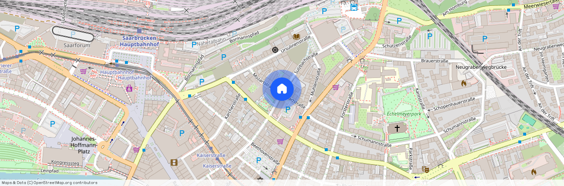 Mozartstraße, 66111 Saarbrücken - St Johann