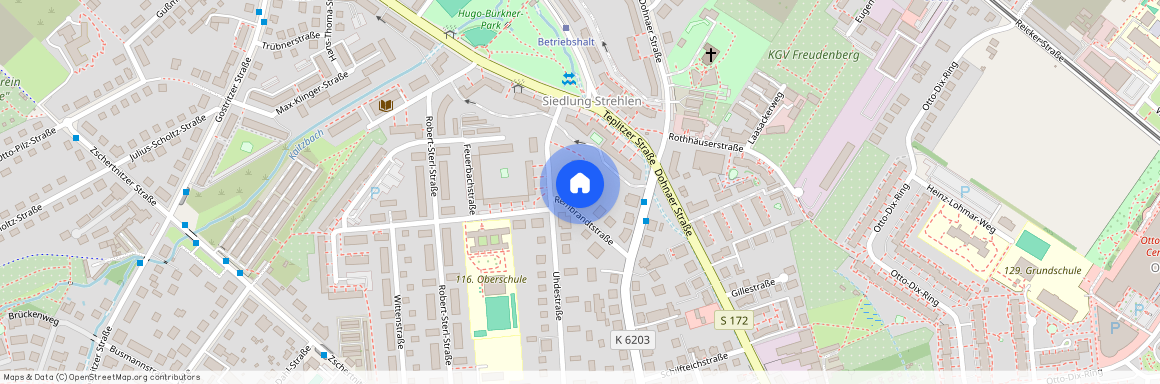 Rembrandtstraße 1, 01219 Dresden - Strehlen