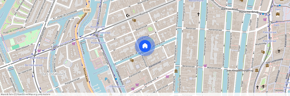 Jordaan, 1016 RP, Lauriergracht, Amsterdam