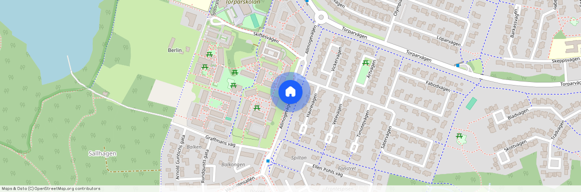 Allmogevägen, Växjö