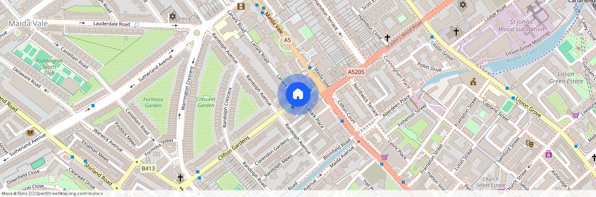 Clifton Road, Maida Vale, London