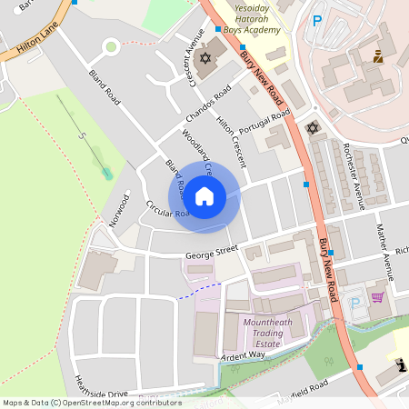 Circular Road, Manchester, M25