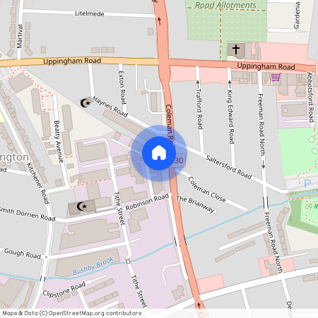 Coleman Road, LE5, Leicester